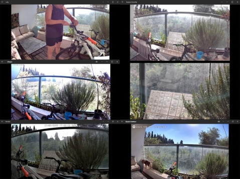 מבחן מצלמות אבטחה סולאריות